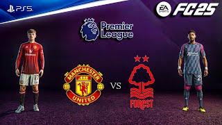 FC 25 - Manchester United vs Nottingham Forest | Premier League 24/25 Full Match | PS5™ Pro [4K60]