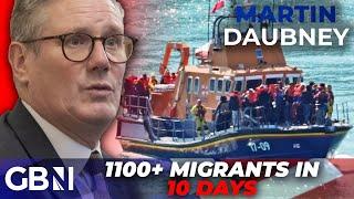 1100 illegal migrants arrive in England in 10 DAYS as Starmer's govt tackle harsh 'inevitability'