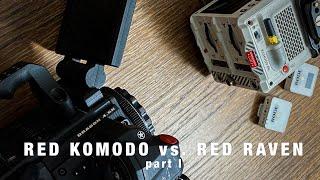 RED Komodo 6k vs. RED Raven 4.5k / rolling vs. Global shutter, sensor calibration, skintone - Part I