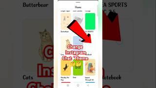 Instagram Chat Theme Kaise Change Kare | How To Change Chat Theme On Instagram | #sorts #viral