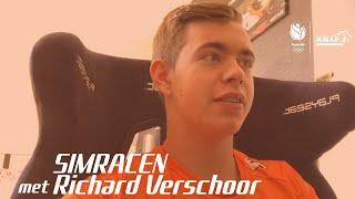 Simracen met Richard Verschoor