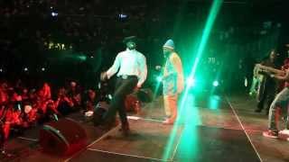 CAPLETON AND SHABBA RANKS - LIVE PERFORMANCE AT BARCLEYS CENTER NY