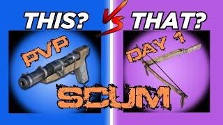 SCUM .9 PVP 2023 New Start Long Term PVP Server DAY 1 Beginner Tips Play Through