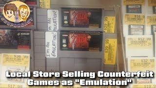 Local Store Sells Counterfeit Games as "Emulation" - #CUPodcast