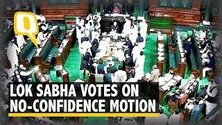 After Exhaustive Debate, Lok Sabha Votes on No-Confidence Motion