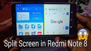 Redmi Note 8 | How To Split Screen in Redmi Note 8