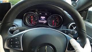 How to reset service indicator light on a Mercedes CLA (W117)