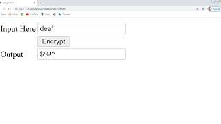 ENCRYPTION USING INDEXOF, CHARAT AND LENGTH FUNCTION IN JAVASCRIPT TUTORIAL