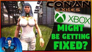 XBOX GETTING FIXED?? RUBBERBANDING & LAG ISSUES | Conan Exiles |