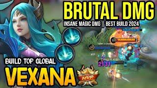 VEXANA BEST BUILD 2024 | BUILD TOP GLOBAL VEXANA GAMEPLAY | MOBILE LEGENDS