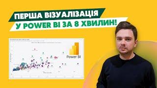 Перша візуалізація в Power BI за 8 хвилин!!! Аналітика даних українською