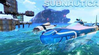 Subnautica - MASSIVE ATLAS SUBMARINE UPDATE, GETTING THE NEPTUNE ROCKET BLUEPRINTS! - Gameplay