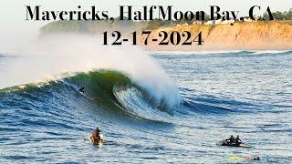 BIG WAVE SURFING - Clean and GLASSY surf at MAVERICKS