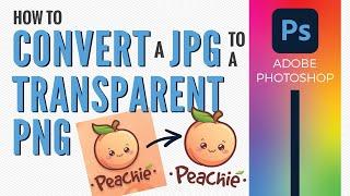 How to Convert a JPG to a Transparent PNG in Photoshop