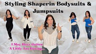 Shaperin Bodysuit Tops and Jumpsuits | Casual Fashion with Built-In Shapewear | Styling Try On