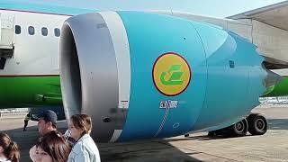 Boeing 787-800 Dreamliner в Москву (Домодедово). Рейс HY603 Ташкент - Москва. | Uzbekistan Airways