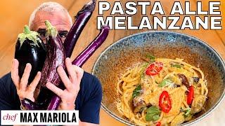 Pasta con le Melanzane in bianco (così buona non l'hai mai mangiata!) Ricetta di Chef Max Mariola