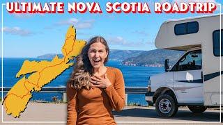 The BEST of Nova Scotia: A Perfect 2 Week RV Road Trip