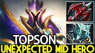 TOPSON [Silencer] Unexpected Mid Hero 100% Outplayed Dota 2