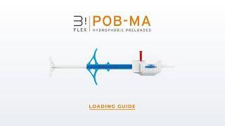 POB-MA Preloaded Hydrophobic IOL Injection System - Loading Guide