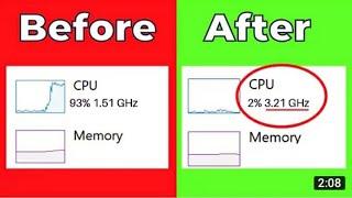 How to Fix 100% CPU Usage Windows 10  Fix System interrupts 100 CPU  High CPU laptop  Boost FPS