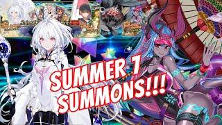 FGO Summer 7 Summons - Lady Avalon (Proto Merlin) & Ibuki Dōji (Berserker)