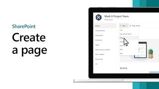 Getting started with SharePoint - Create a page