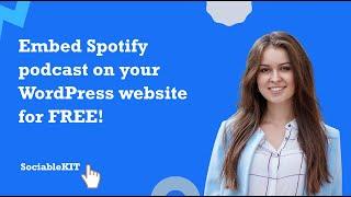 How to embed Spotify Podcast on WordPress? #beginners #embed #spotify #podcast