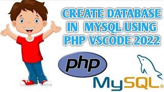 Creating a MySQL Database using php | How to Create Database in PHP MySQL