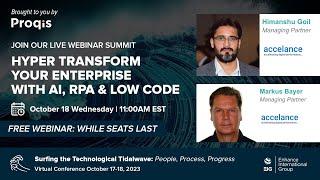 Hyper transform your enterprise with AI, RPA and Low Code