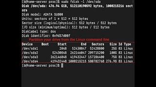 Partition Disks in Linux with fdisk