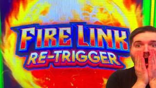 I Can Finally Check THIS BUCKET LIST WIN OFF! Rare Retrigger On Ultimate Fire Link Cash Falls!