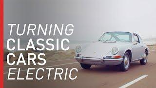 The Garage Converting Classic Cars to Electric Vehicles | Freethink DIY Science