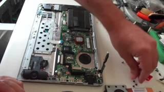 ASUS X201E GUIDA DISASSEMBLY SMONTARE NOTEBOOK NETBOOK LAPTOP REPAIR UX31 UX21 X201E S200E S400CA