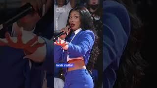 Hotties For Harris: Megan Thee Stallion Performs at Atlanta Rally | 10 News First