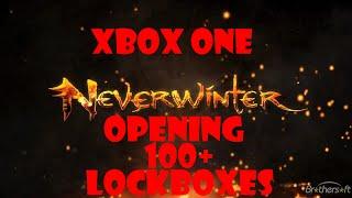 Neverwinter Xbox One - Opening 100+ Lockboxes