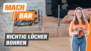 Richtig Löcher bohren: Wie Du verschiedene Werkstoffe bohrst | OBI