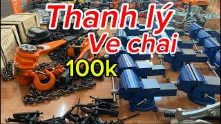 Thanh lý phun Sơn, ETO kẹp, rửa xe, máy Hàn, vít đóng,cảo,Plang tay lắc,bộ típ,mài pin,khoan pin