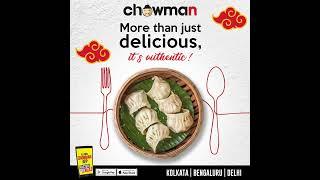 Now the flavours of authentic Chinese on your plate, only from Chowman