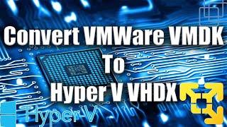 Convert VMWARE TO HYPER V | VMDK to VHDX Files | Windows 10 Tutorial | Zany Geek