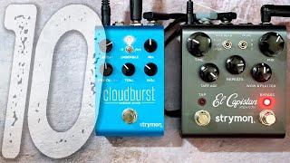 10 Beautiful Ambient Sounds | STRYMON El Capistan dTape Echo + Cloudburst Reverb