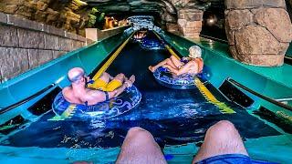 Longest Lazy River EVER at Aquaventure Waterpark Dubai