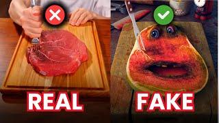 Charlie the steak Real vs Fake 2