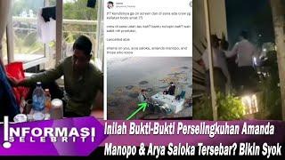 Inilah Bukti Bukti Perselingkuhan Amanda Manopo dan Arya Saloka Tersebar Bikin Syok Warganet