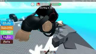 EN GÜÇLÜ HESAP X9999 KAS İLE OYNADIM ! Weight Lifting Simulator 3 / Roblox Türkçe