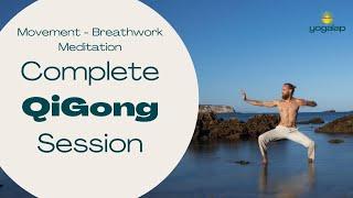 Complete QiGong session | Movement - Breathwork - Meditation