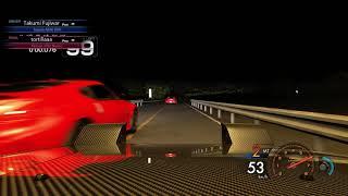 Actual Touge Racing but video ends when I accidentally crash.