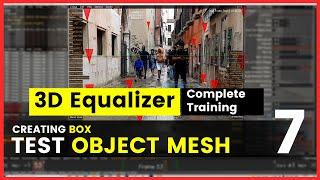 7. 3D EQUALIZER TRAINING - HOW TO DO OBJECT TEST WITH MESS IN 3D EQUALIZER | 3D EQUALIZER IN HINDI