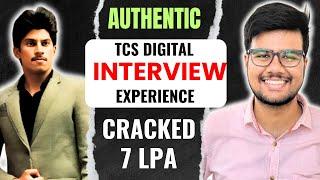 How He Cracked TCS Digital Role | 7 LPA Salary | Interview Experience