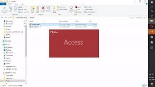 (No Narration) Link to a MS Access Database from MS Excel + Automatic Update in Excel upon opening